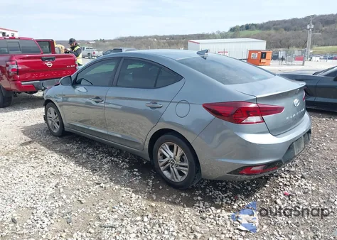 2019 Hyundai Elantra Sel из США, поврежденный, VIN KMHD84LF7KU765828